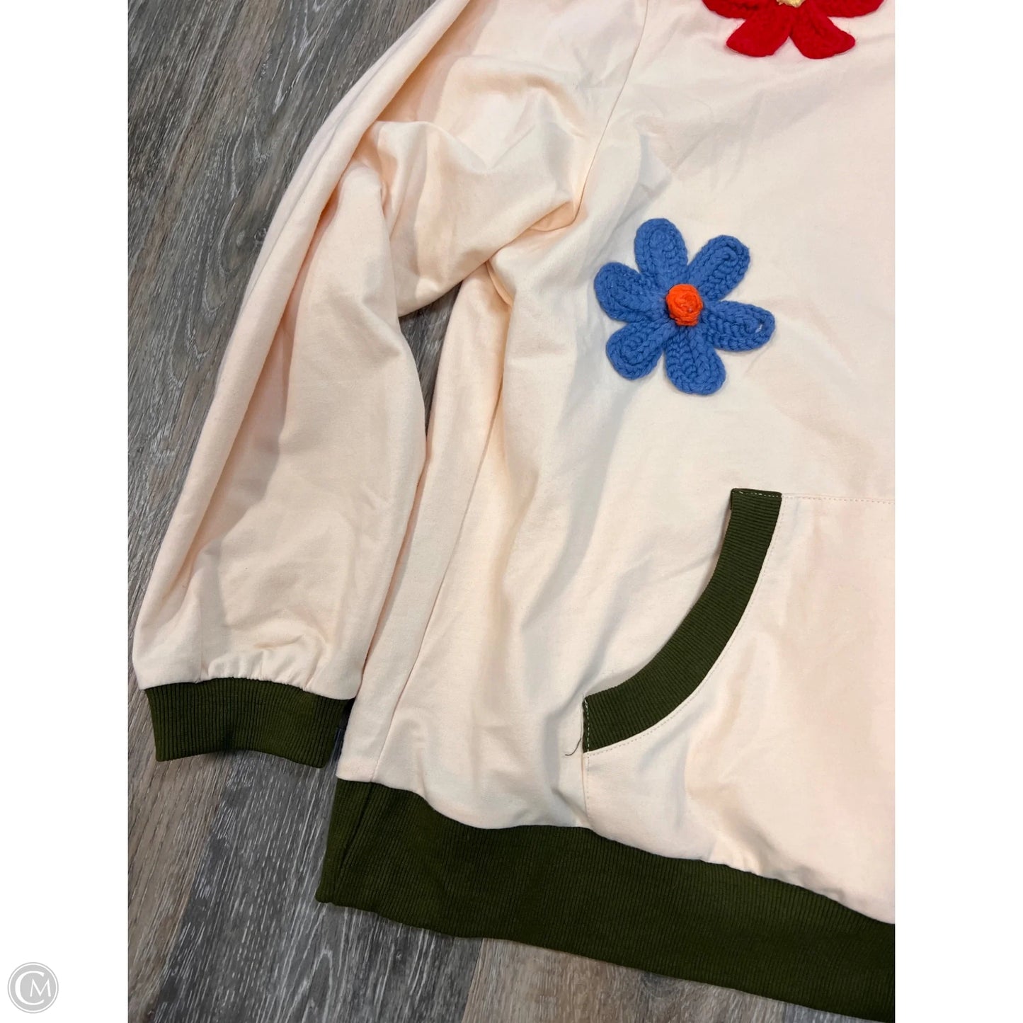Sweatshirt Hoodie By Bibi In Multi-colored, Size: L