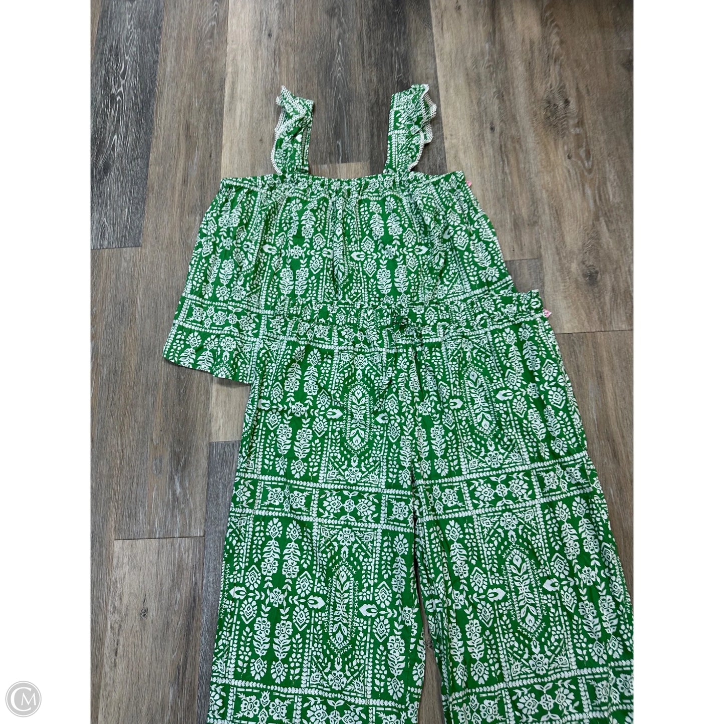 Pajamas 2pc By Loft In Green, Size: Xl