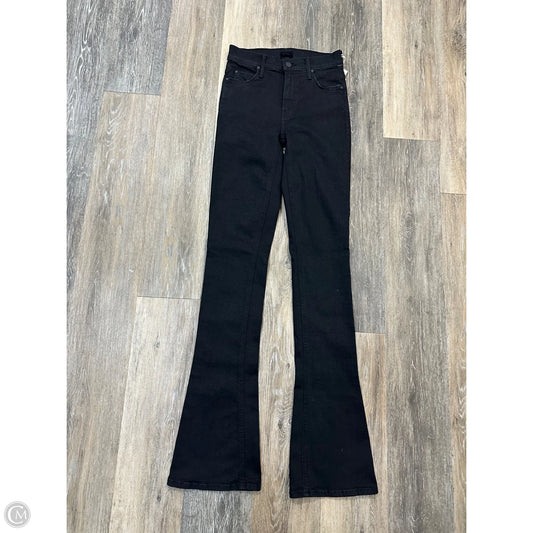 Jeans Designer By Mother Jeans In Black Denim, Size: 0