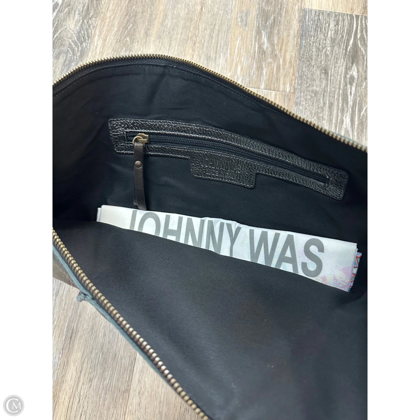 Crossbody Designer By Johnny Was, Size: Large