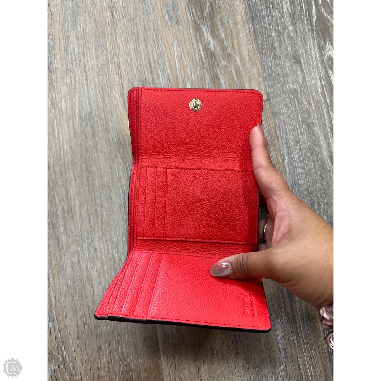 Wallet Designer By Furla, Size: Medium