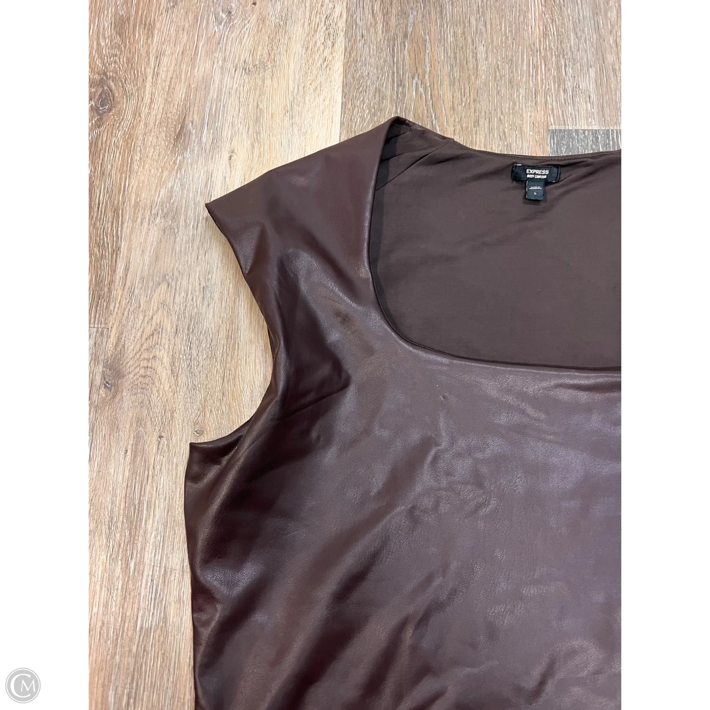 Bodysuit By Express In Brown, Size: L