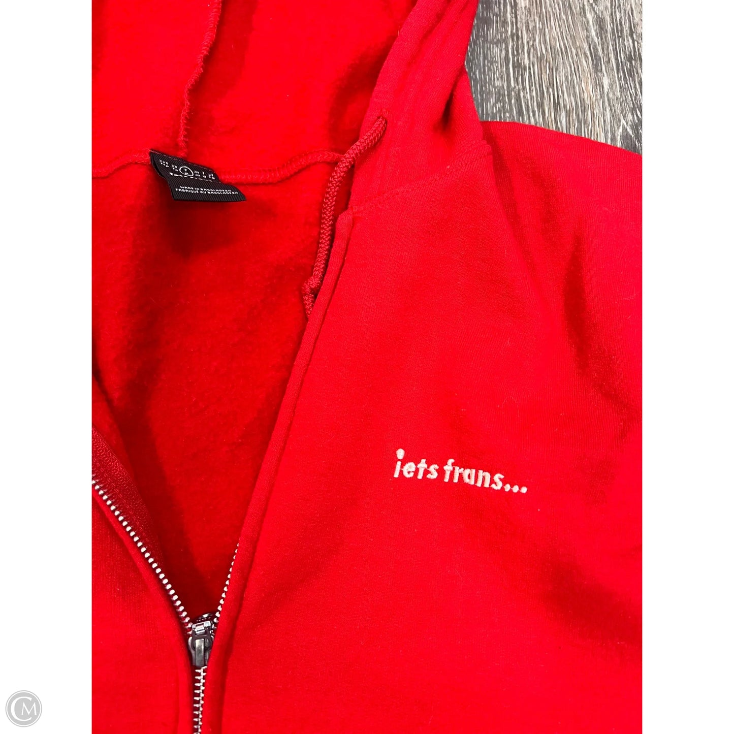 Sweatshirt Hoodie By iets Frans In Red, Size: S