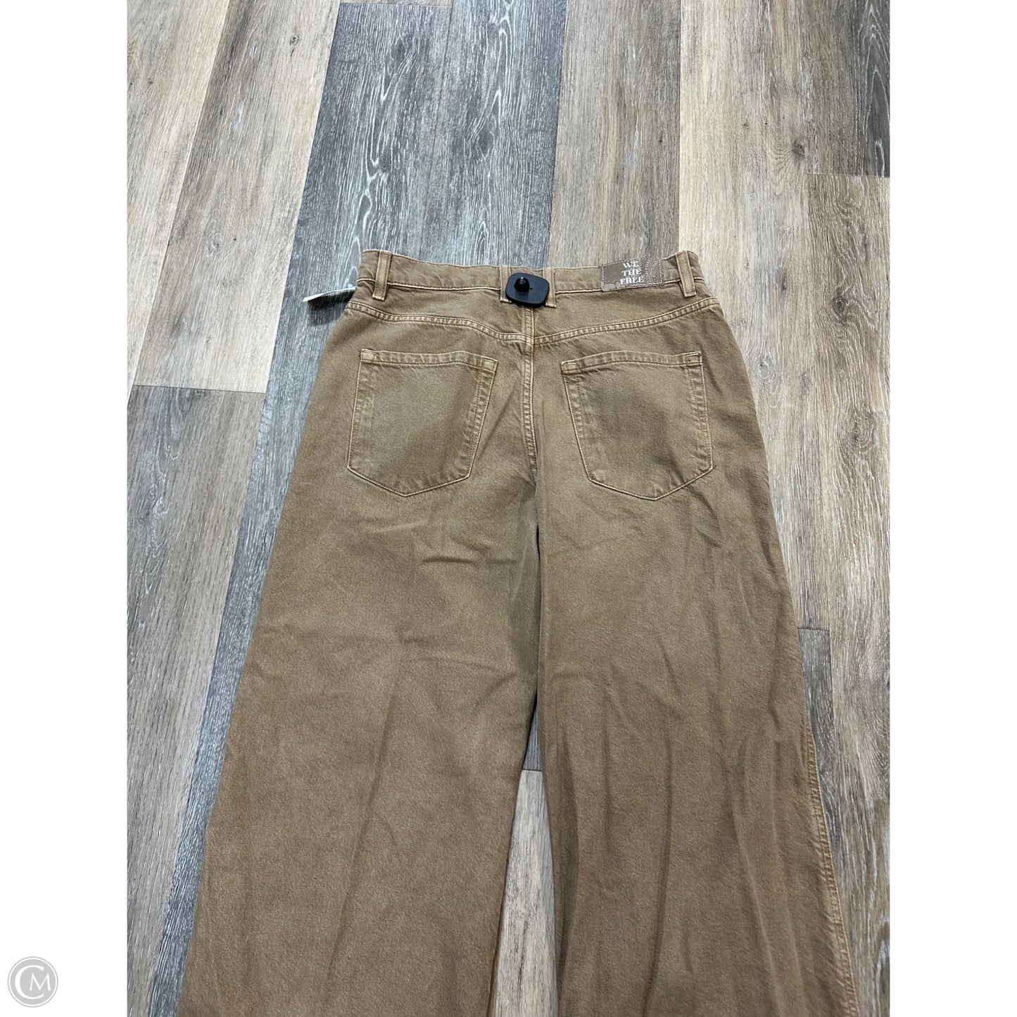Jeans Wide Leg By We The Free In Tan, Size: 2
