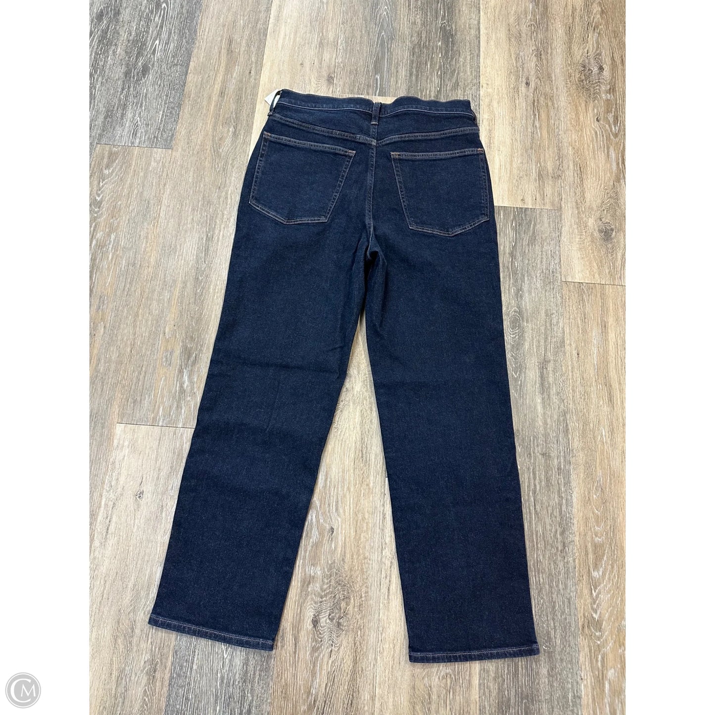 Jeans Straight By J. Crew In Blue Denim, Size: 10