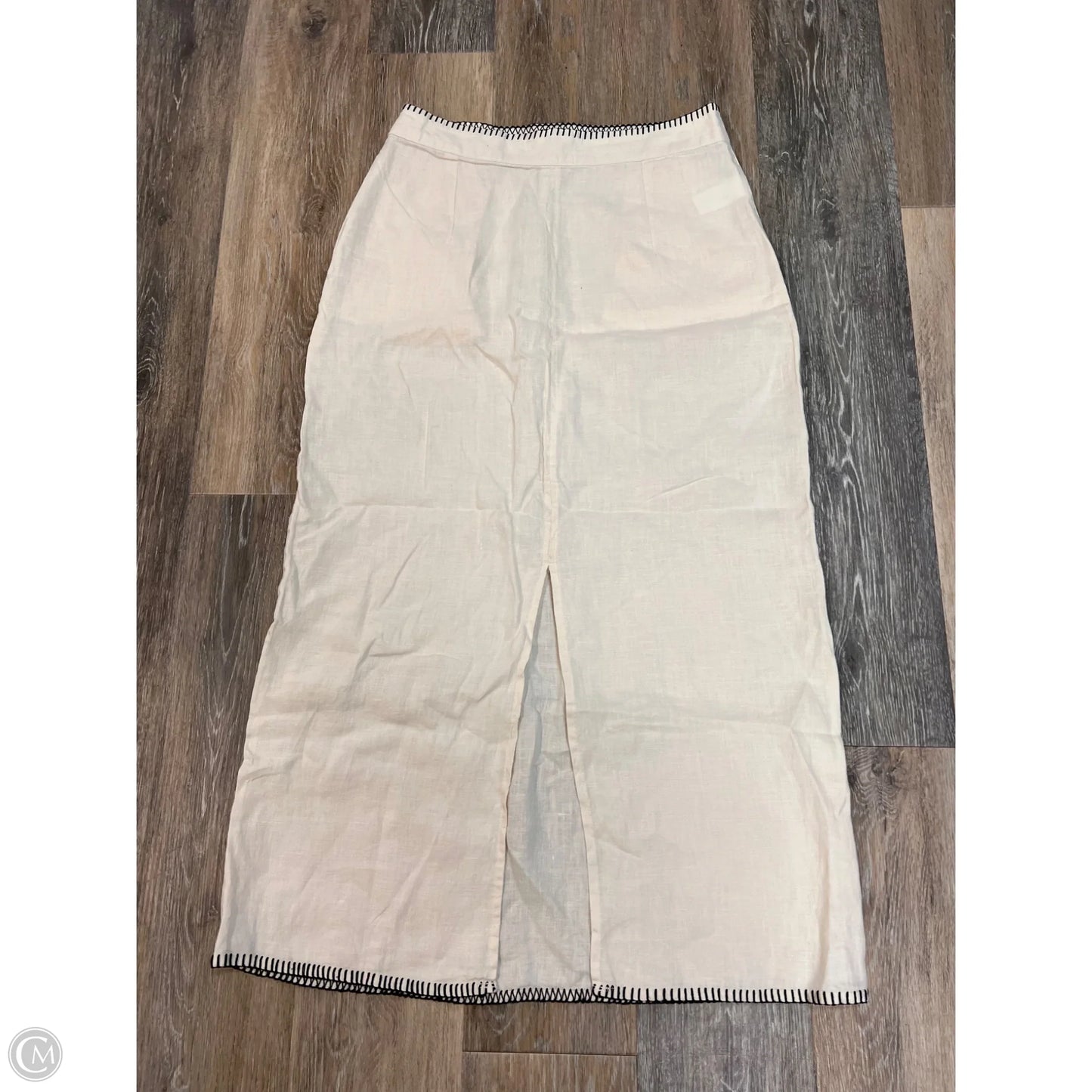 Skirt Midi By Rachel Zoe In Cream, Size: 6