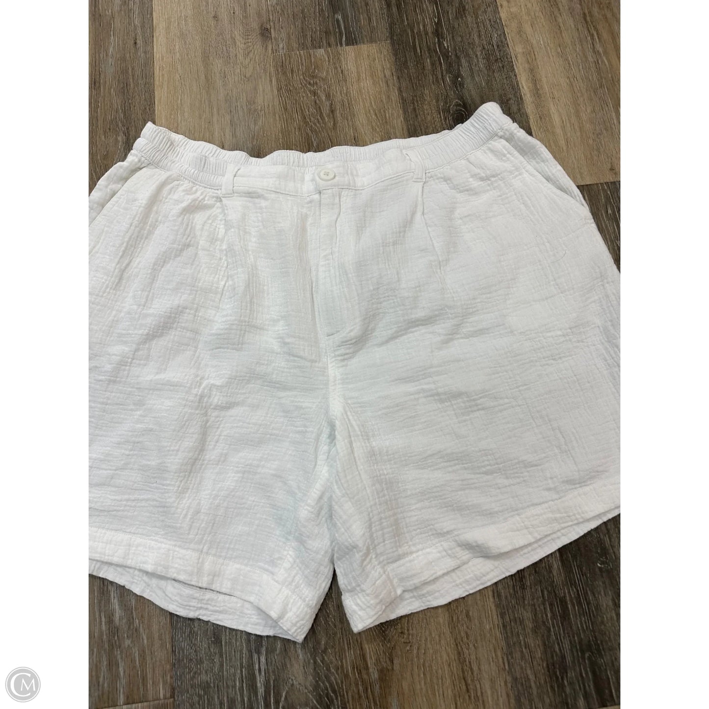 Shorts By Aerie In White, Size: Xl
