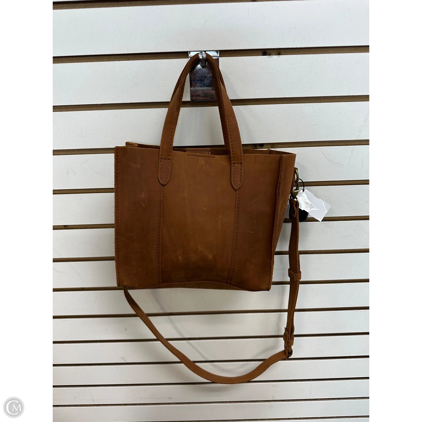 Crossbody Leather By Portland Leather Co., Size: Medium