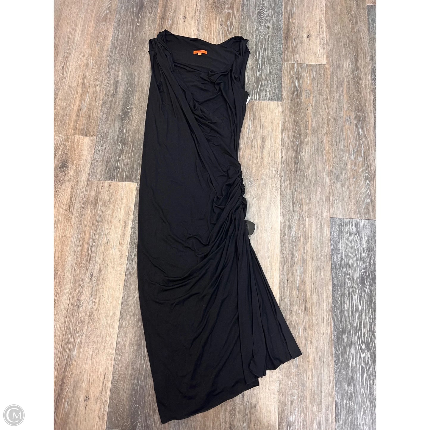 Dress Casual Maxi By Michelle Jonas In Black, Size: L