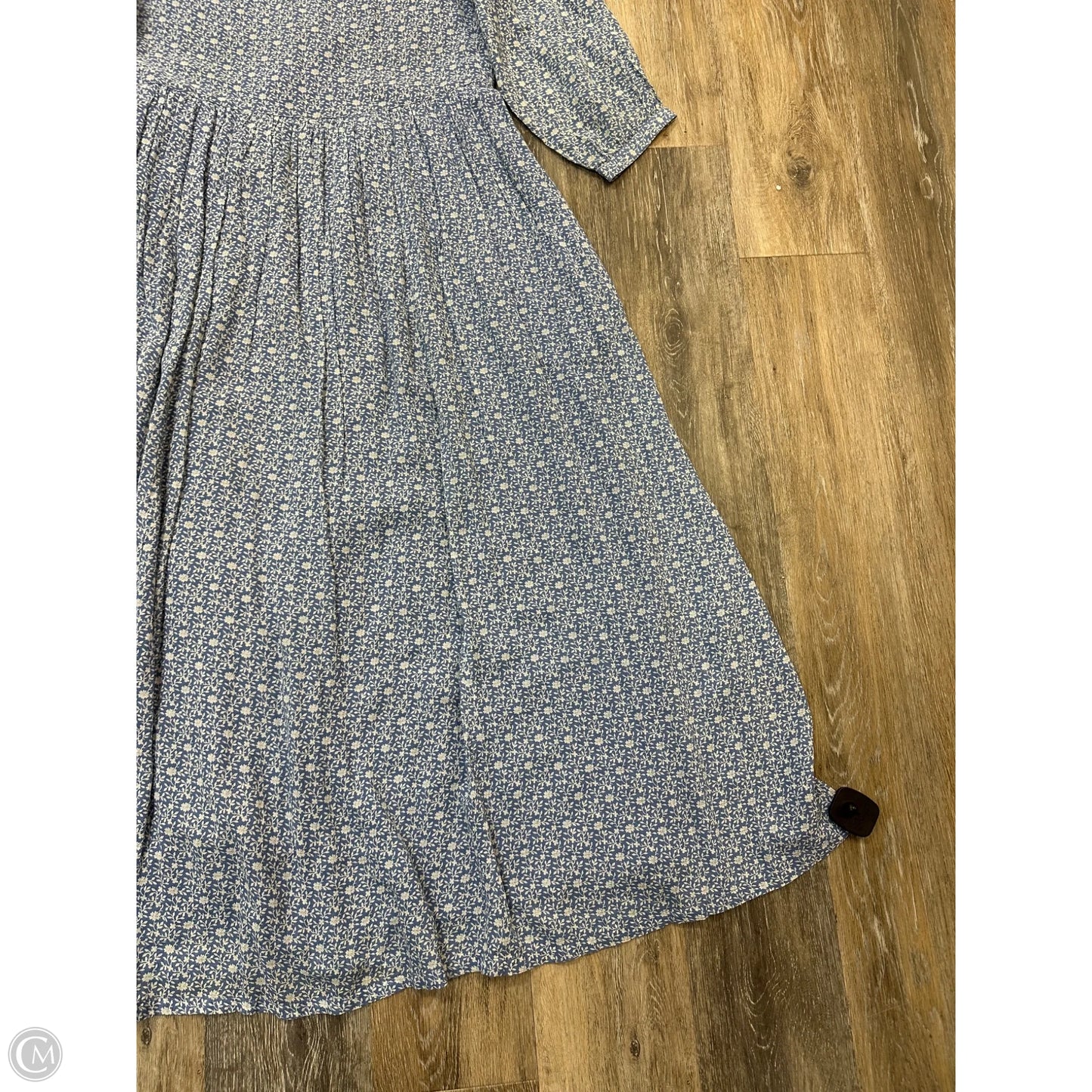 Dress Casual Maxi By April Carnell In Blue, Size: Xs