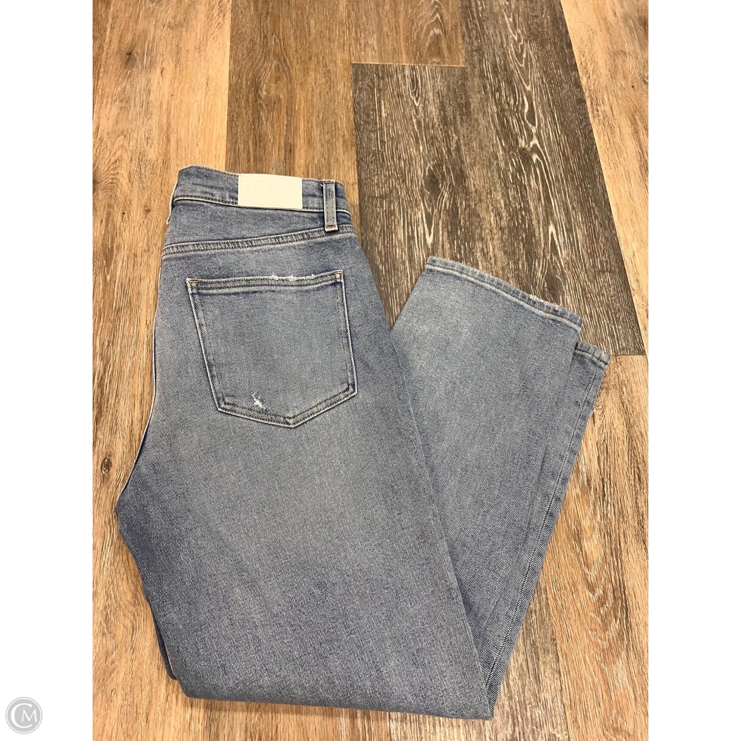 Jeans Straight By Pistola In Blue Denim, Size: 8