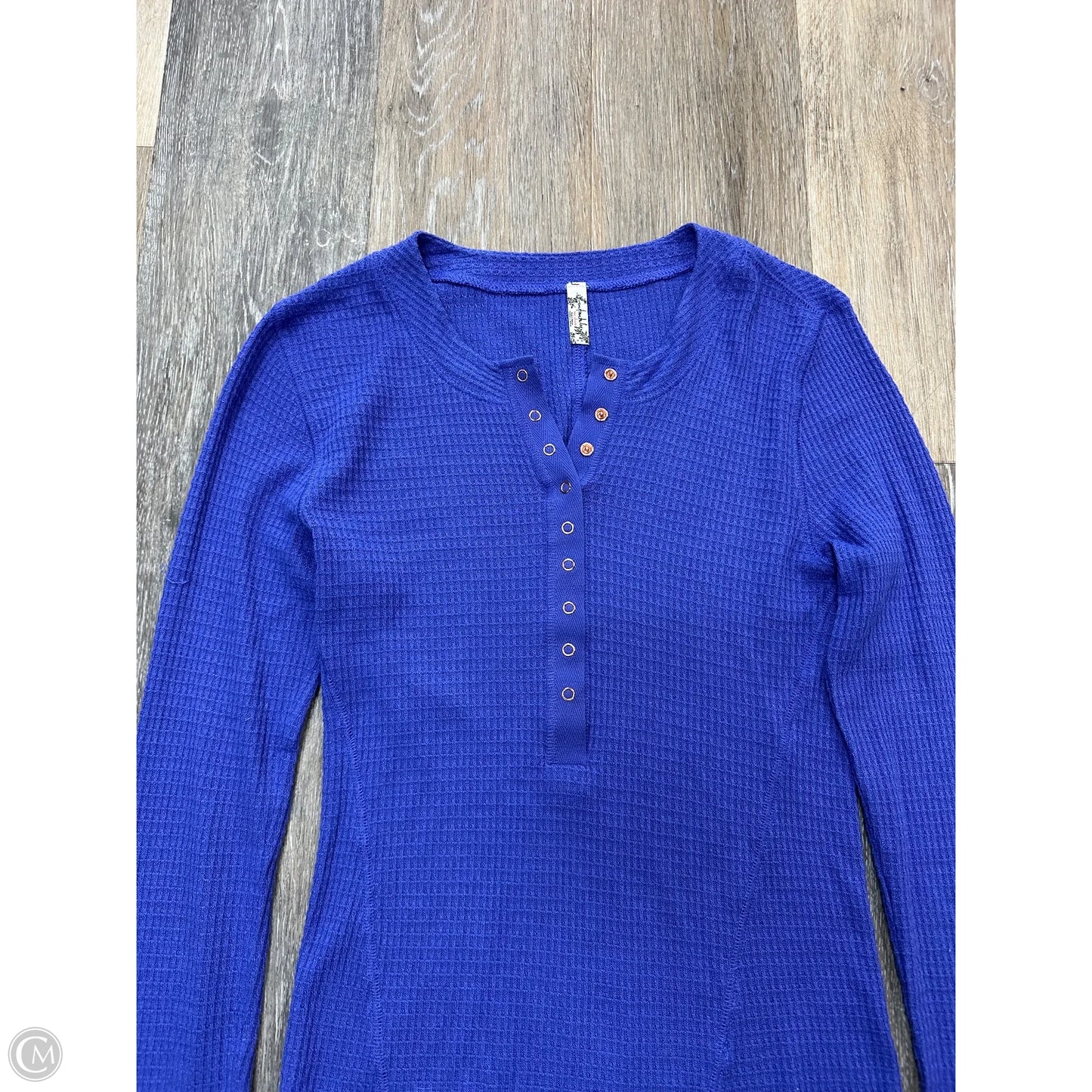 Top Long Sleeve By Free People In Purple, Size: M