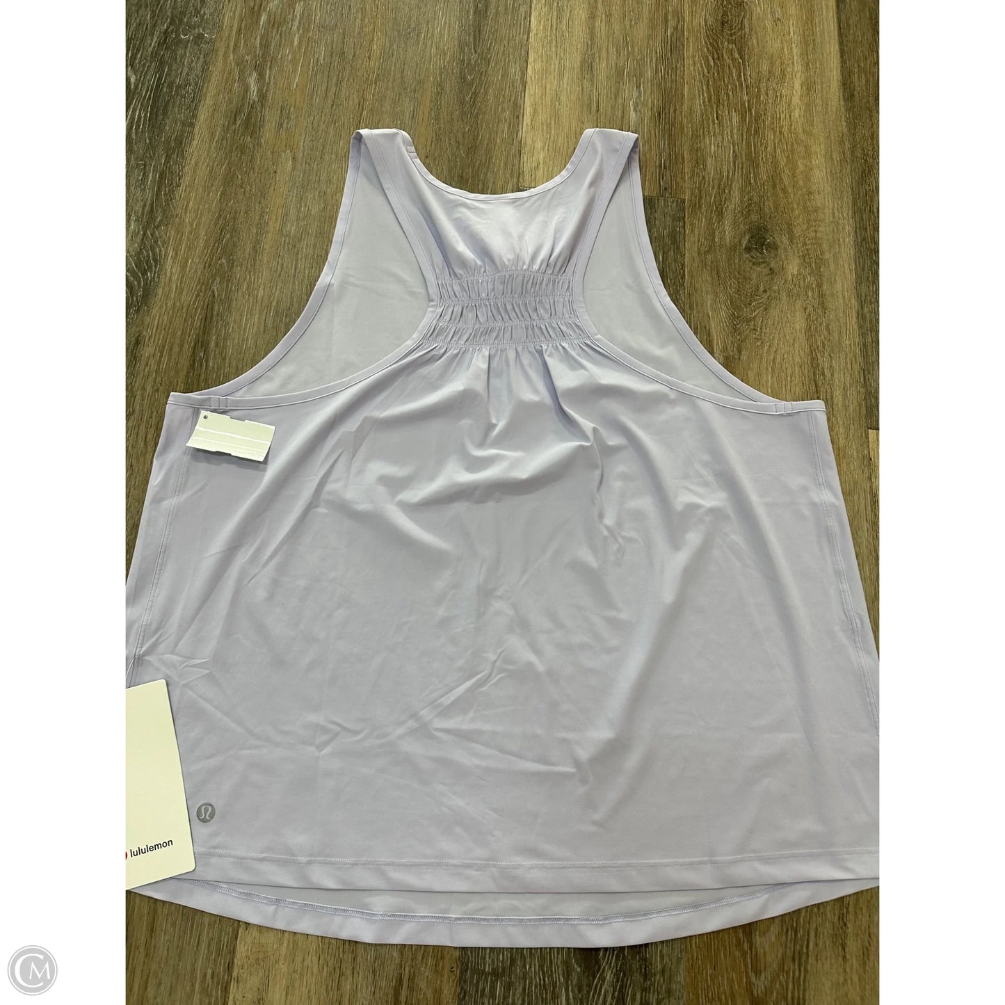 Athletic Tank Top By Lululemon In Purple, Size: Xl