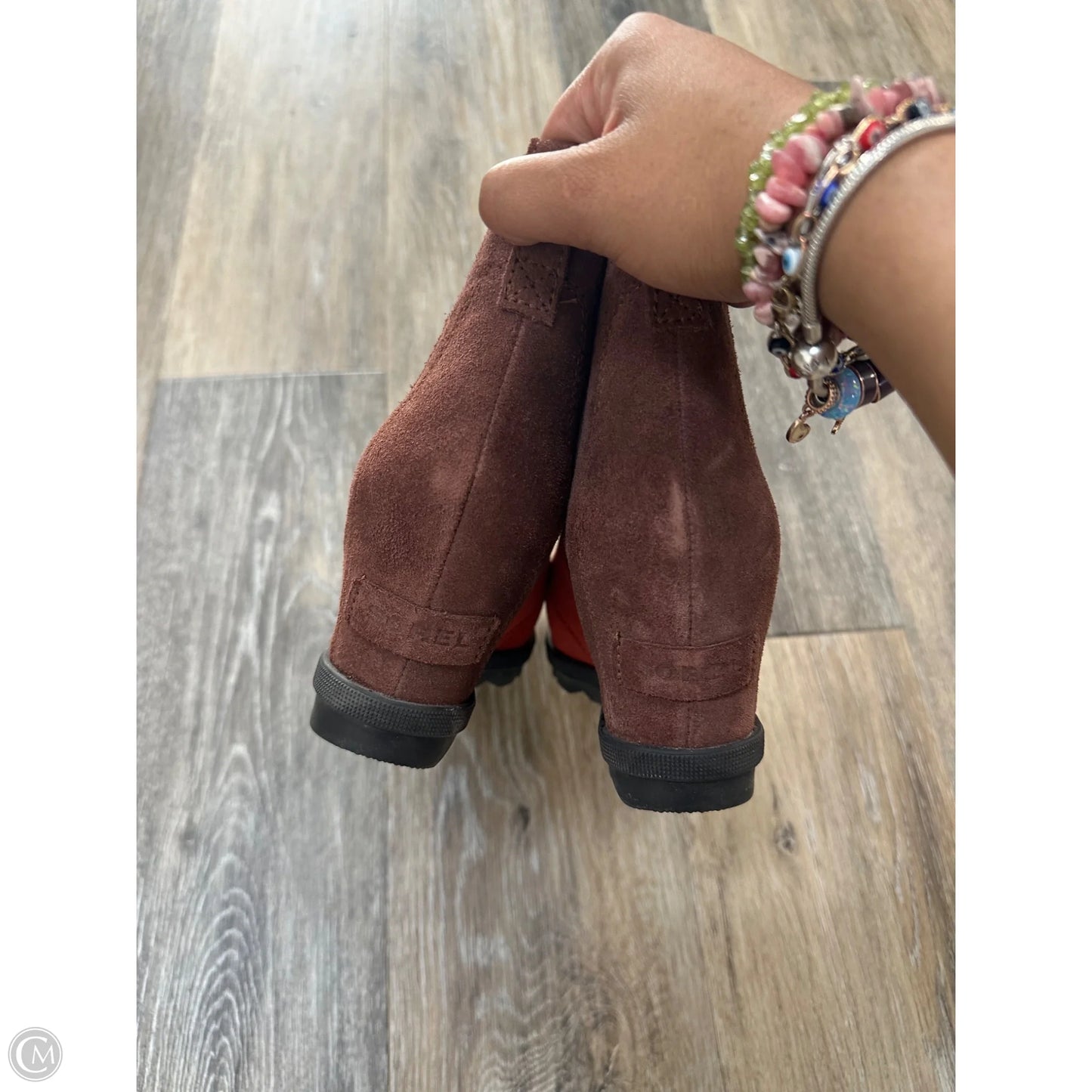 Boots Ankle Heels By Sorel In Multi-colored, Size: 7.5