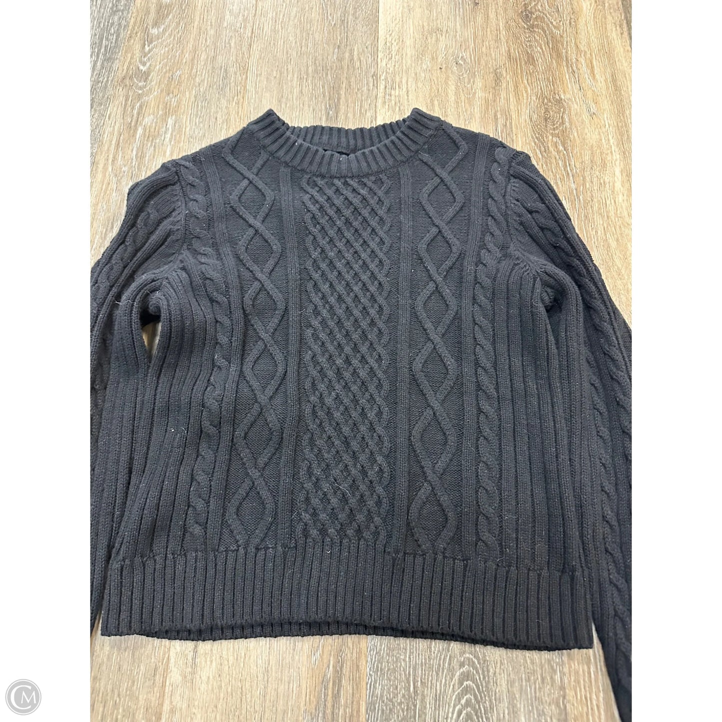 Sweater By Gap In Black, Size: S