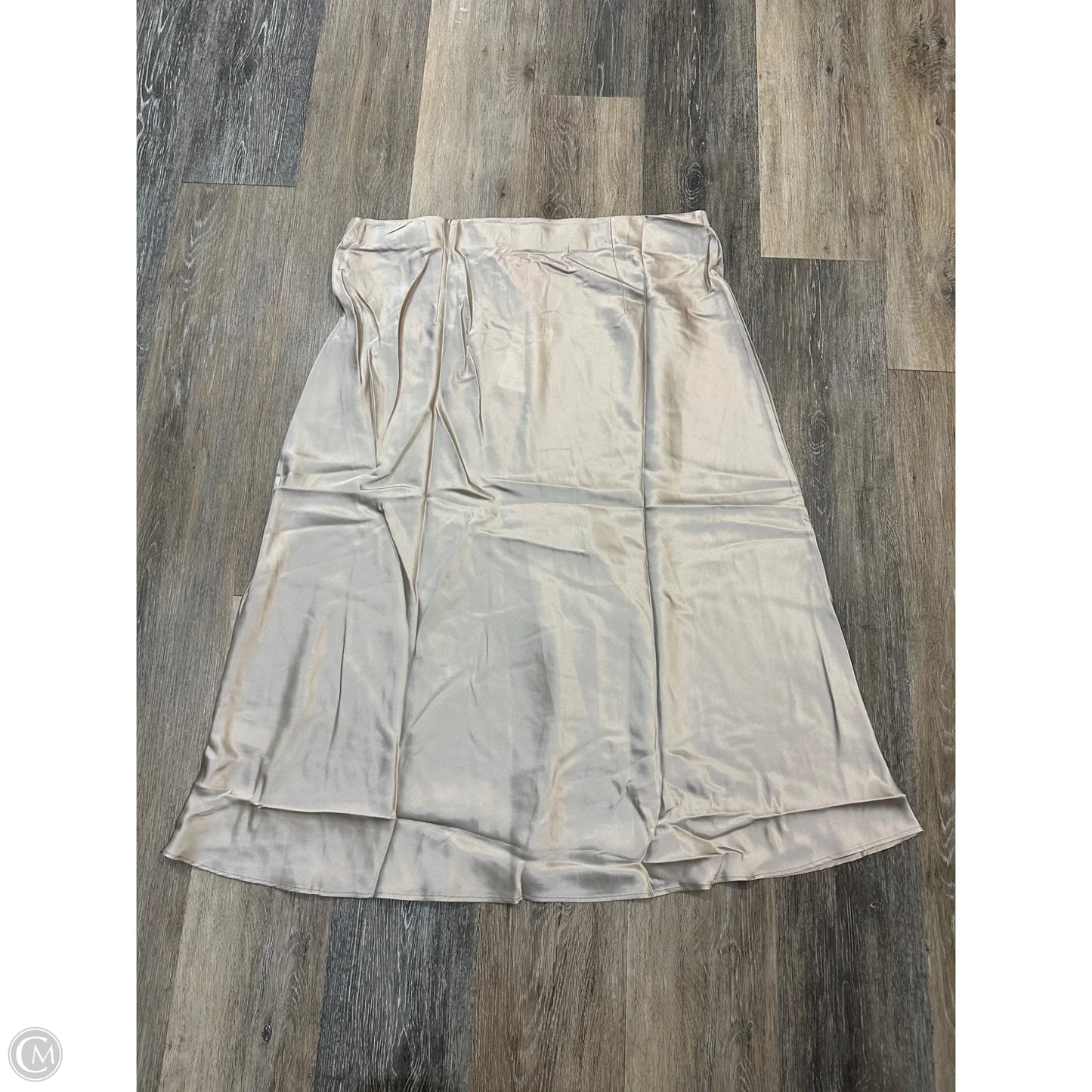 Skirt Midi By Quince In Beige, Size: 1x