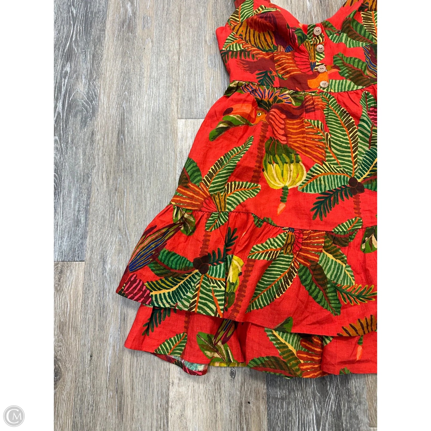 Dress Casual Short By Farm Rio In Multi-colored, Size: S