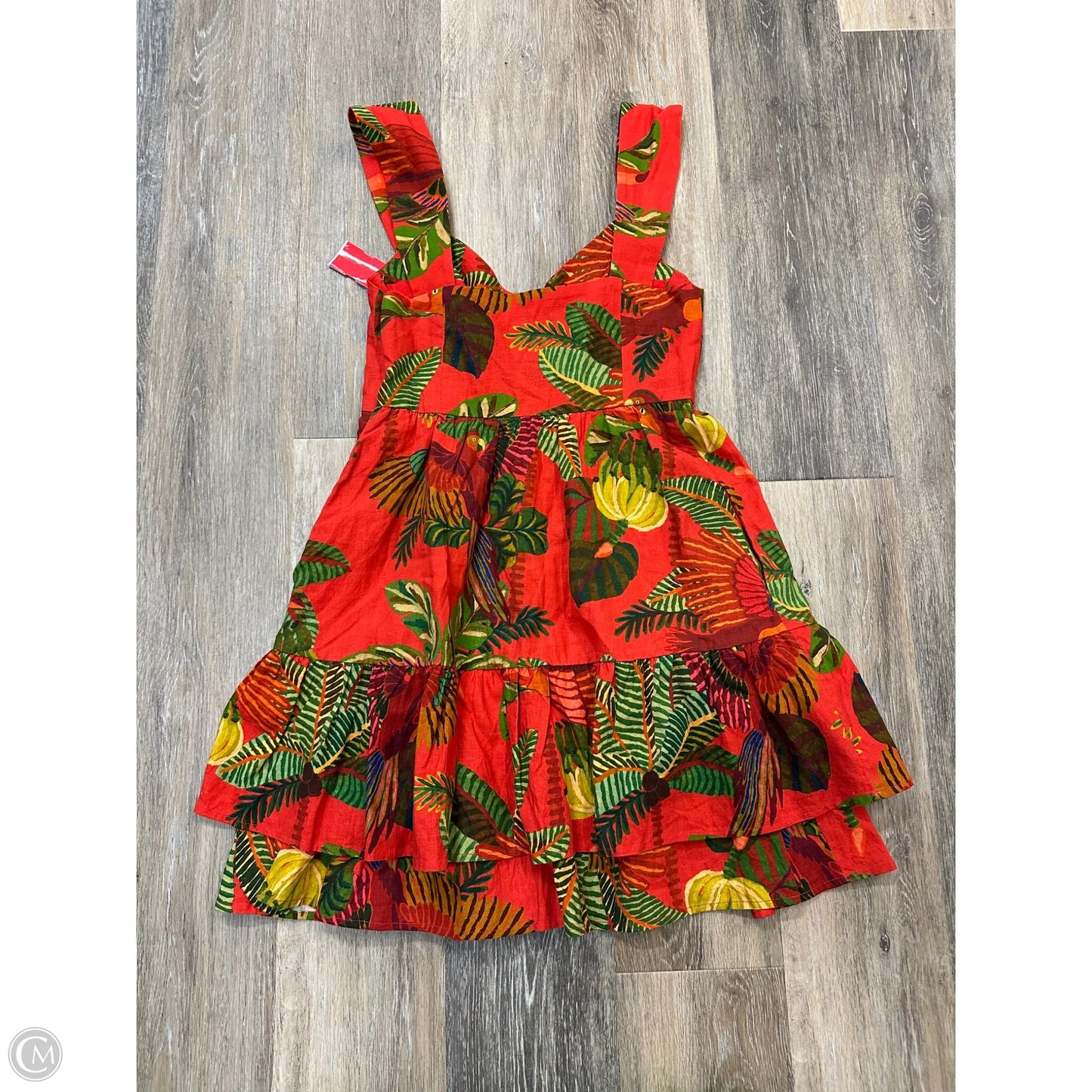 Dress Casual Short By Farm Rio In Multi-colored, Size: S