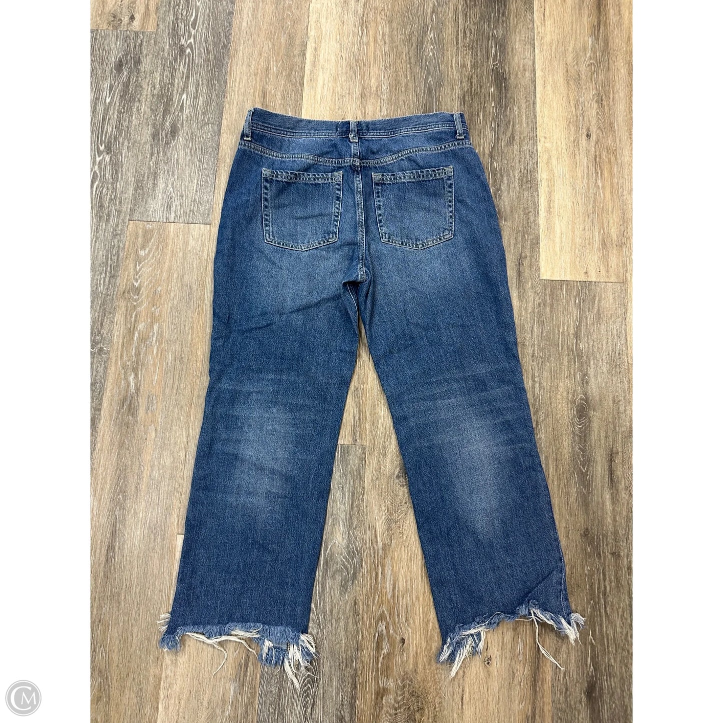 Jeans Straight By We The Free In Blue Denim, Size: 10