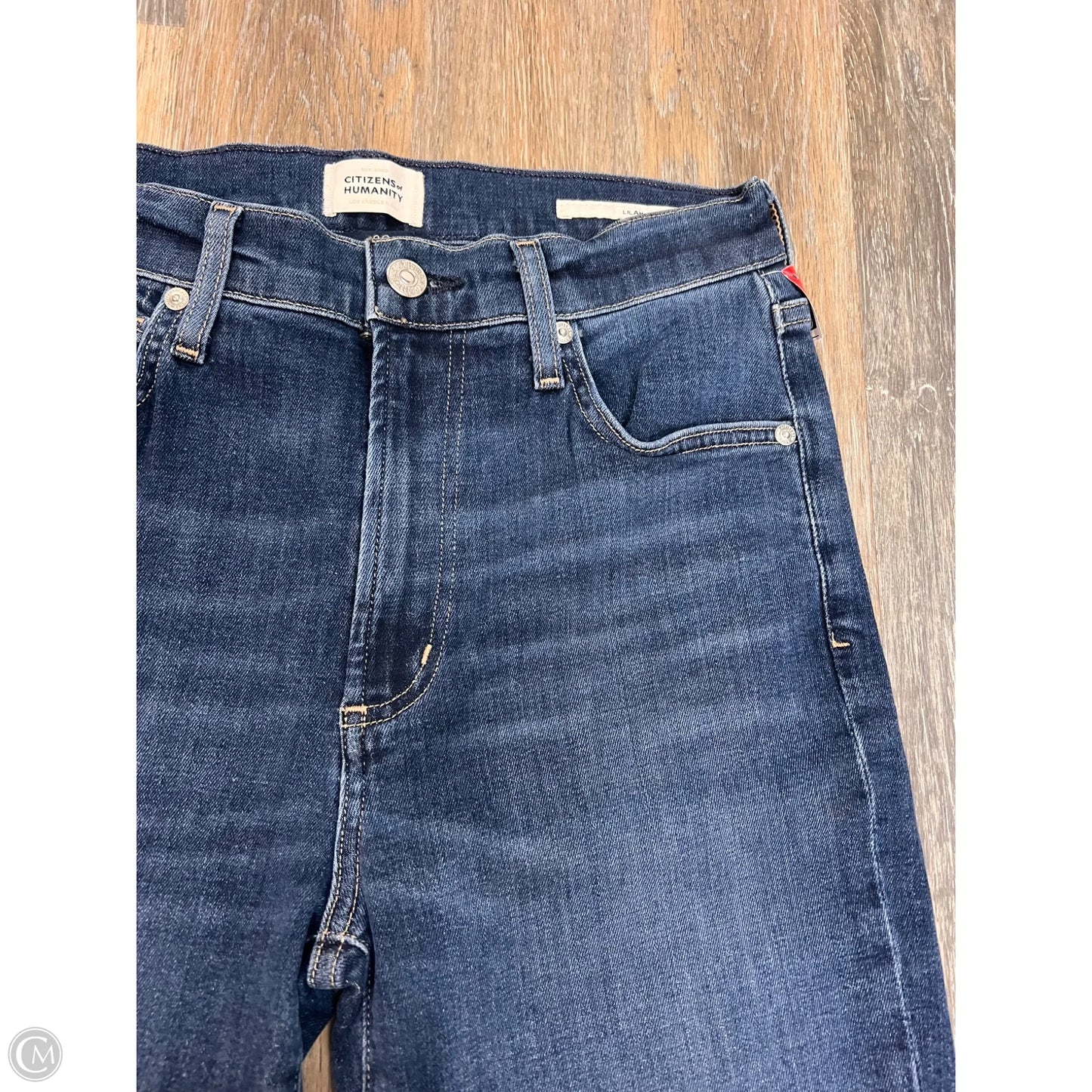 Jeans Flared By Citizens Of Humanity In Blue Denim, Size: 4/27
