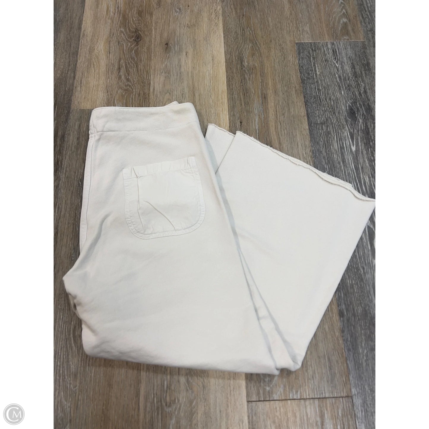 Pants Lounge Crop By Nili Lotan In Cream, Size: Xs