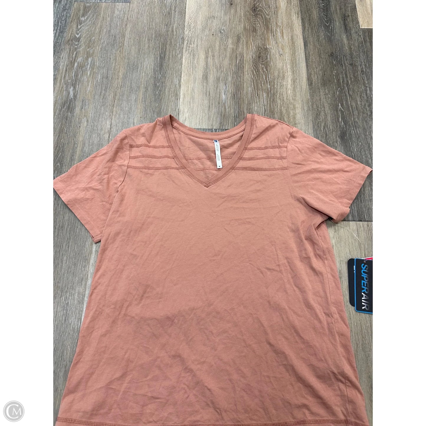 Athletic Top Short Sleeve By Kuhl In Coral, Size: M