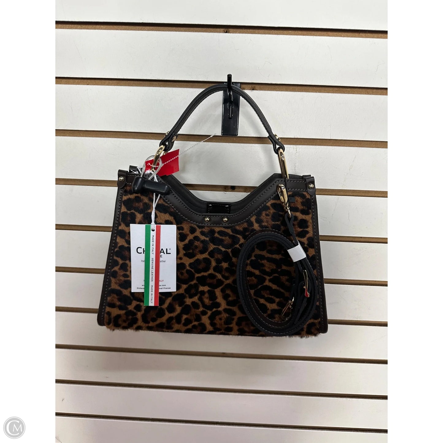 Crossbody Leather By Cheval Firenze, Size: Medium