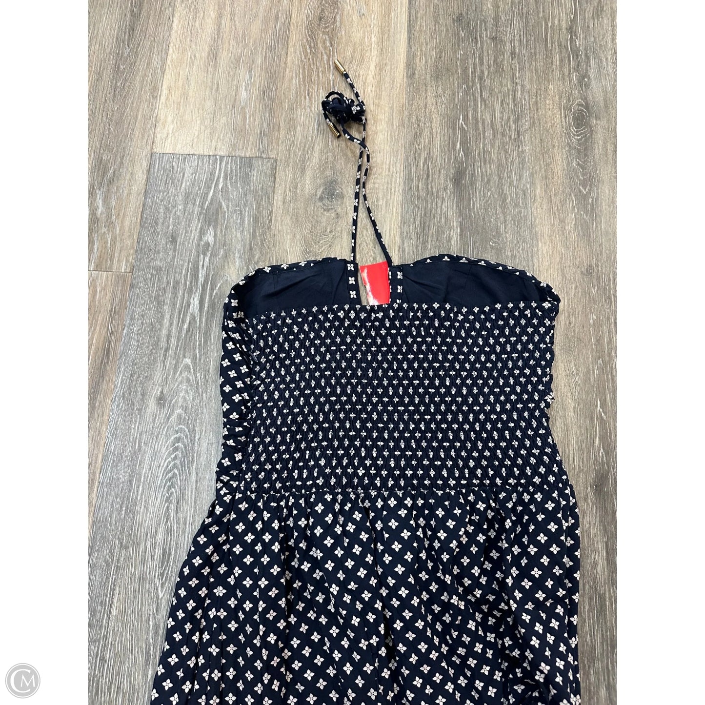 Dress Casual Maxi By Bishop + Young In Blue & White, Size: L