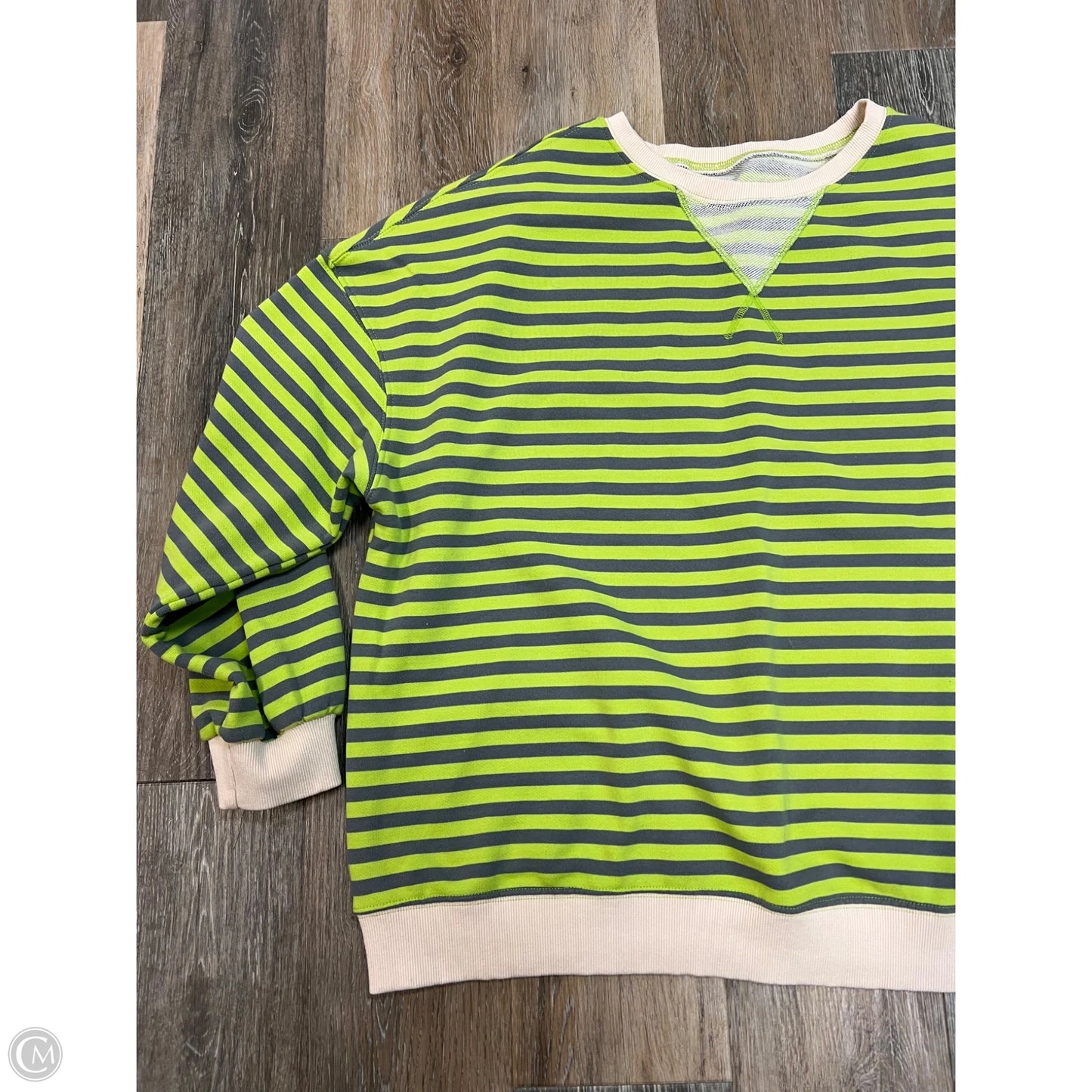 Top Long Sleeve By Clothes Mentor In Green, Size: Xxl