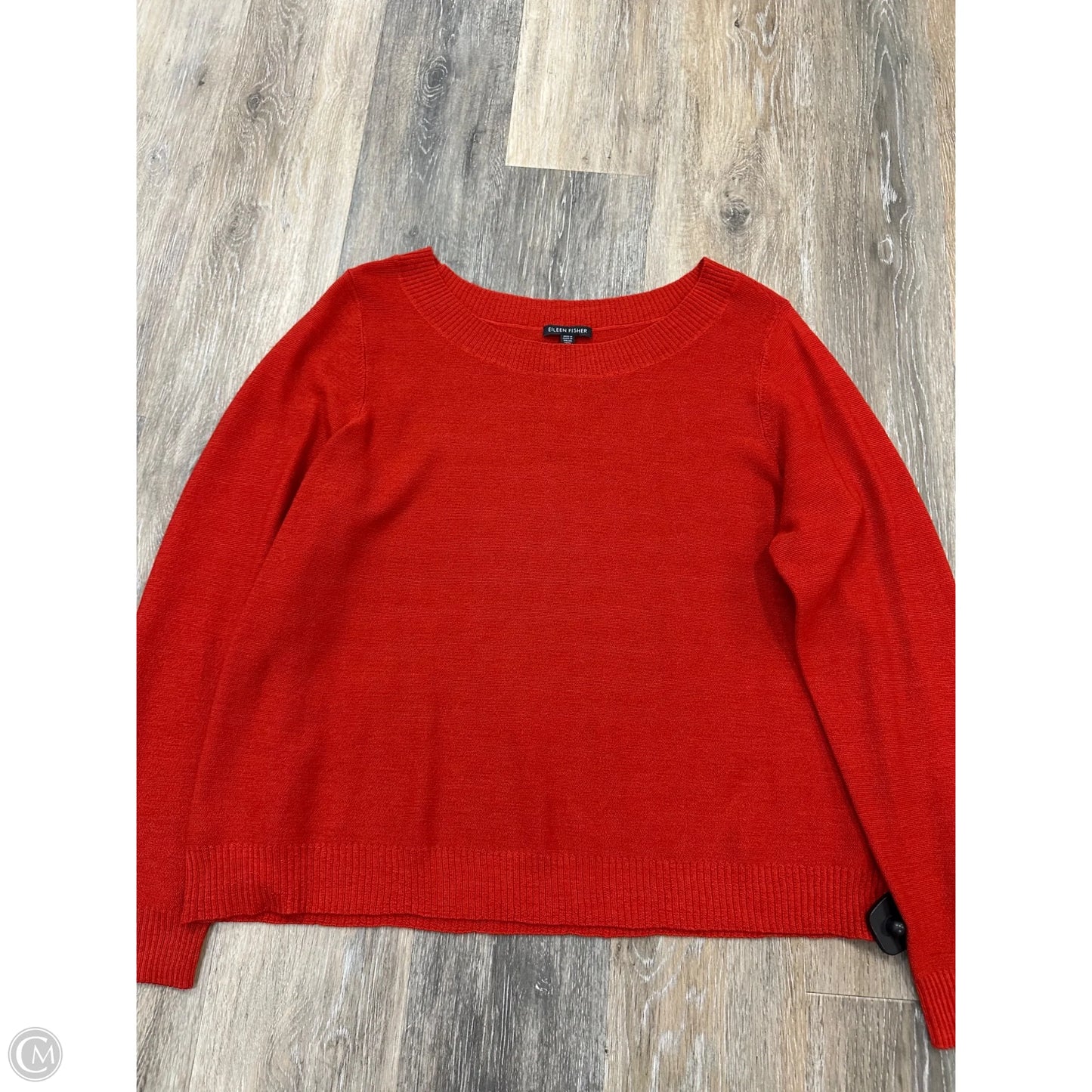Sweater By Eileen Fisher In Red, Size: Xl