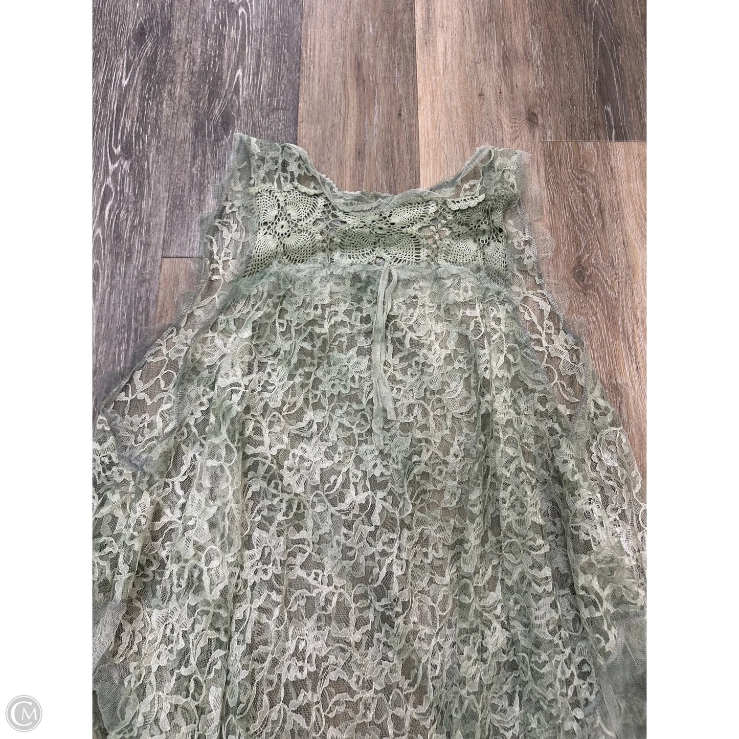 Tank Top By Clothes Mentor In Green, Size: Xl