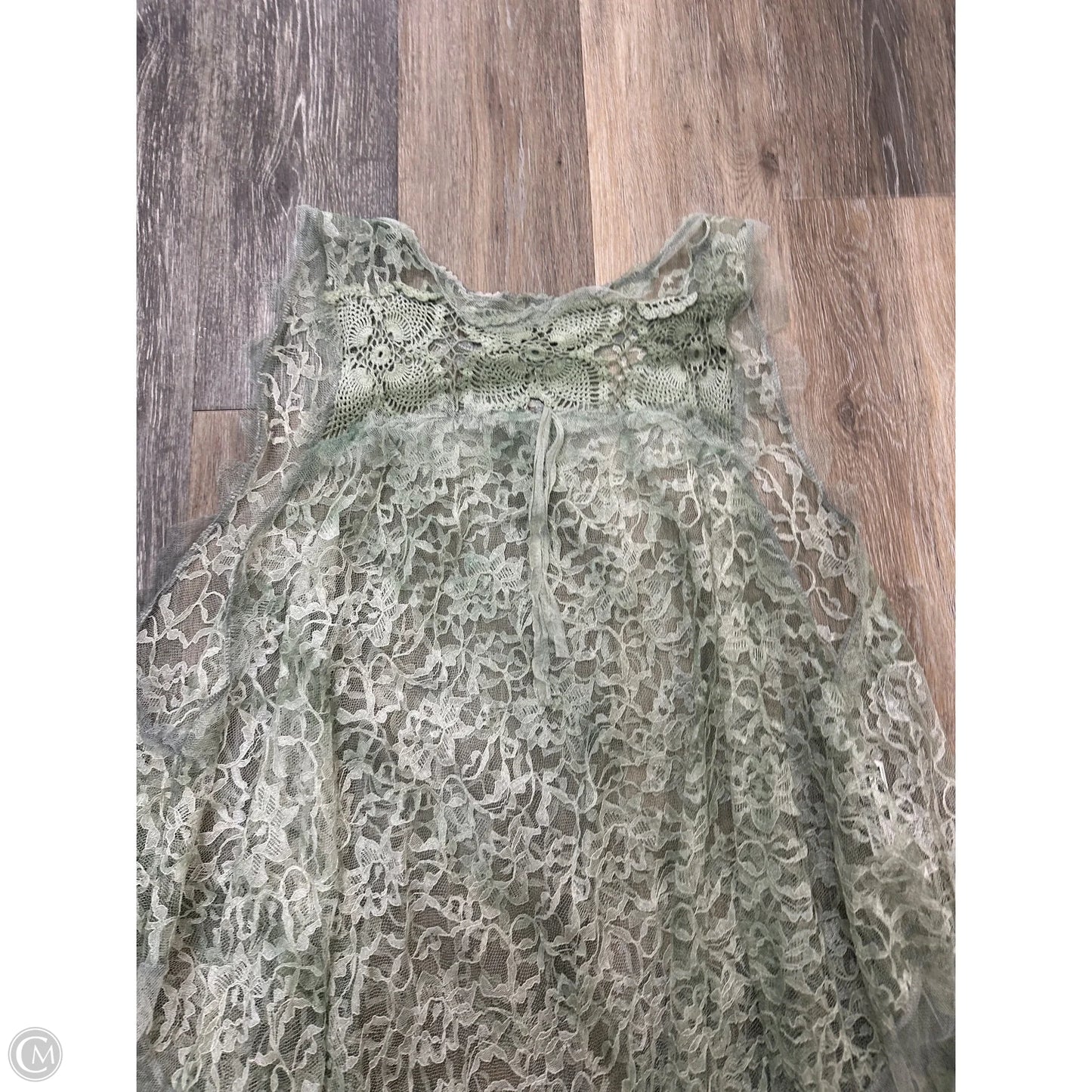 Tank Top By Clothes Mentor In Green, Size: Xl