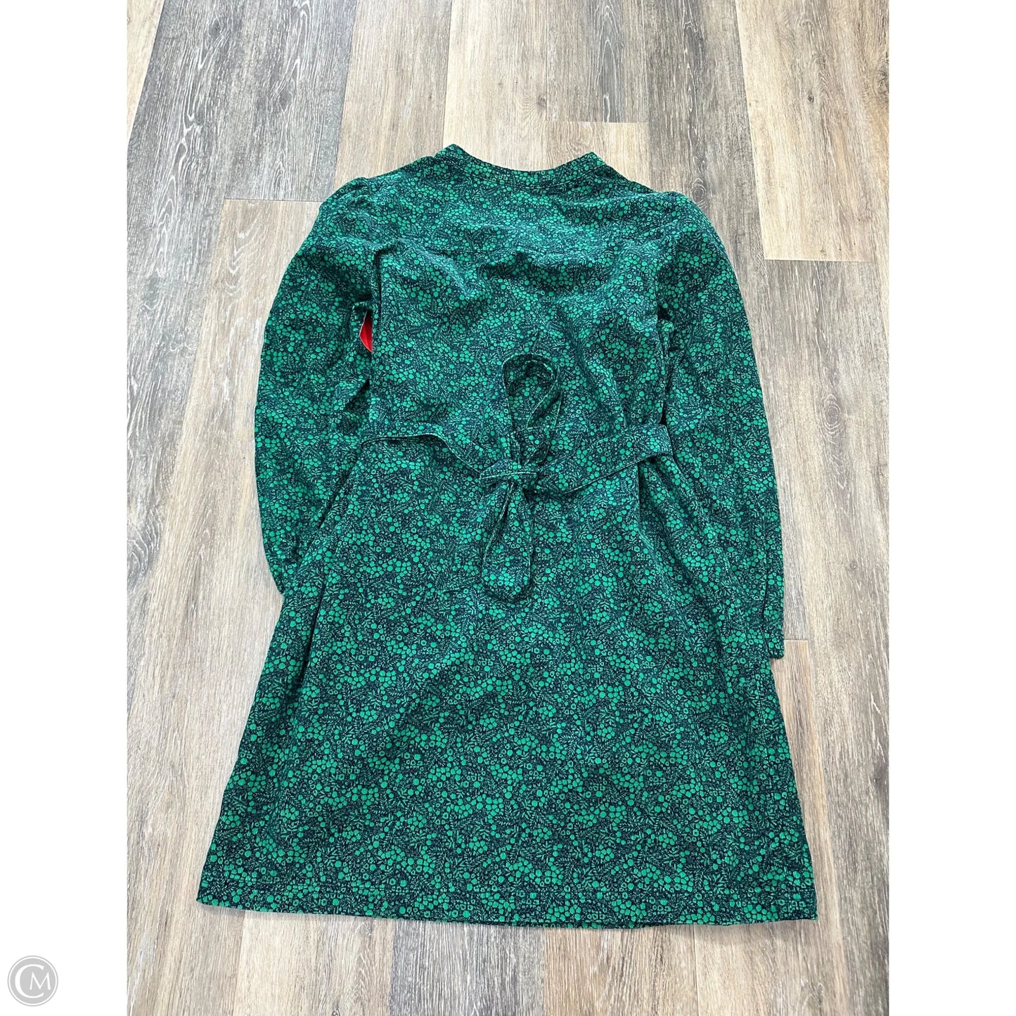 Dress Casual Midi By Boden In Blue & Green, Size: 16