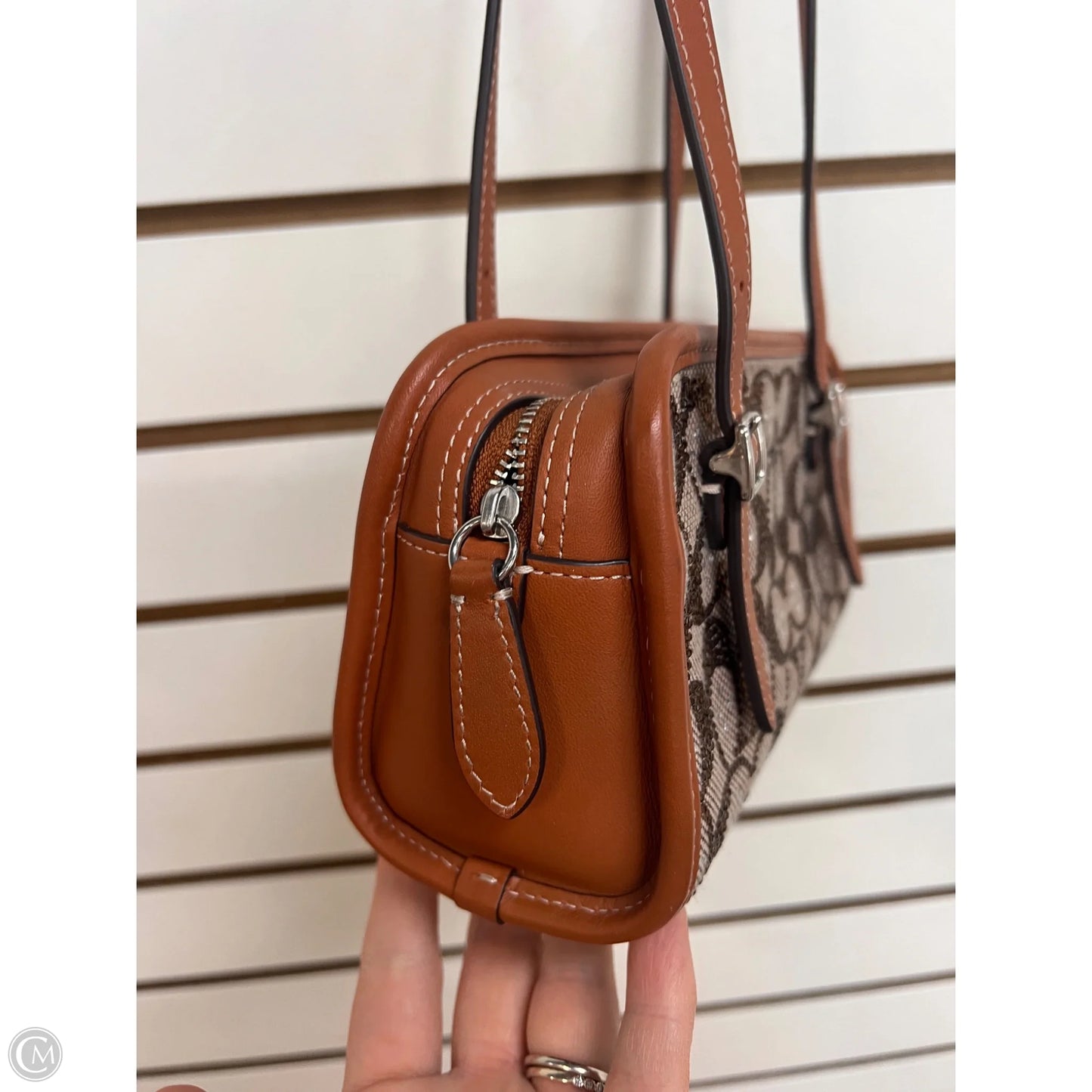 Handbag Designer By Coach, Size: Small