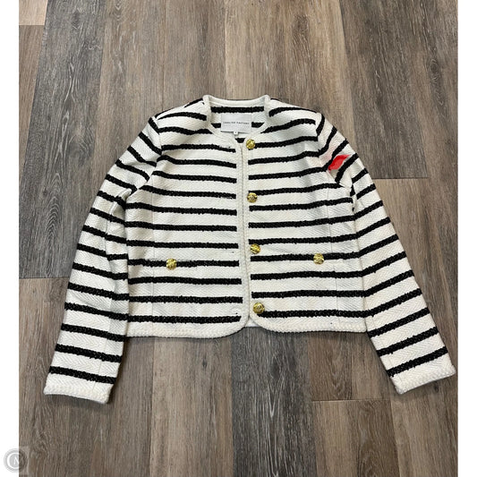 Jacket Other By English Factory In Striped Pattern, Size: S