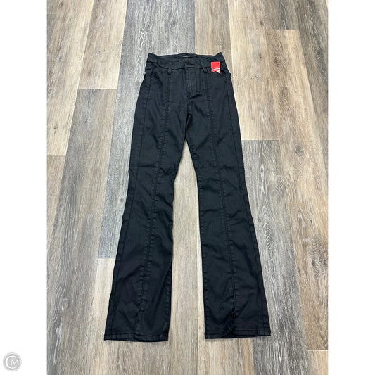 Jeans Flared By Fidelity Denim In Black Denim, Size: 1/25