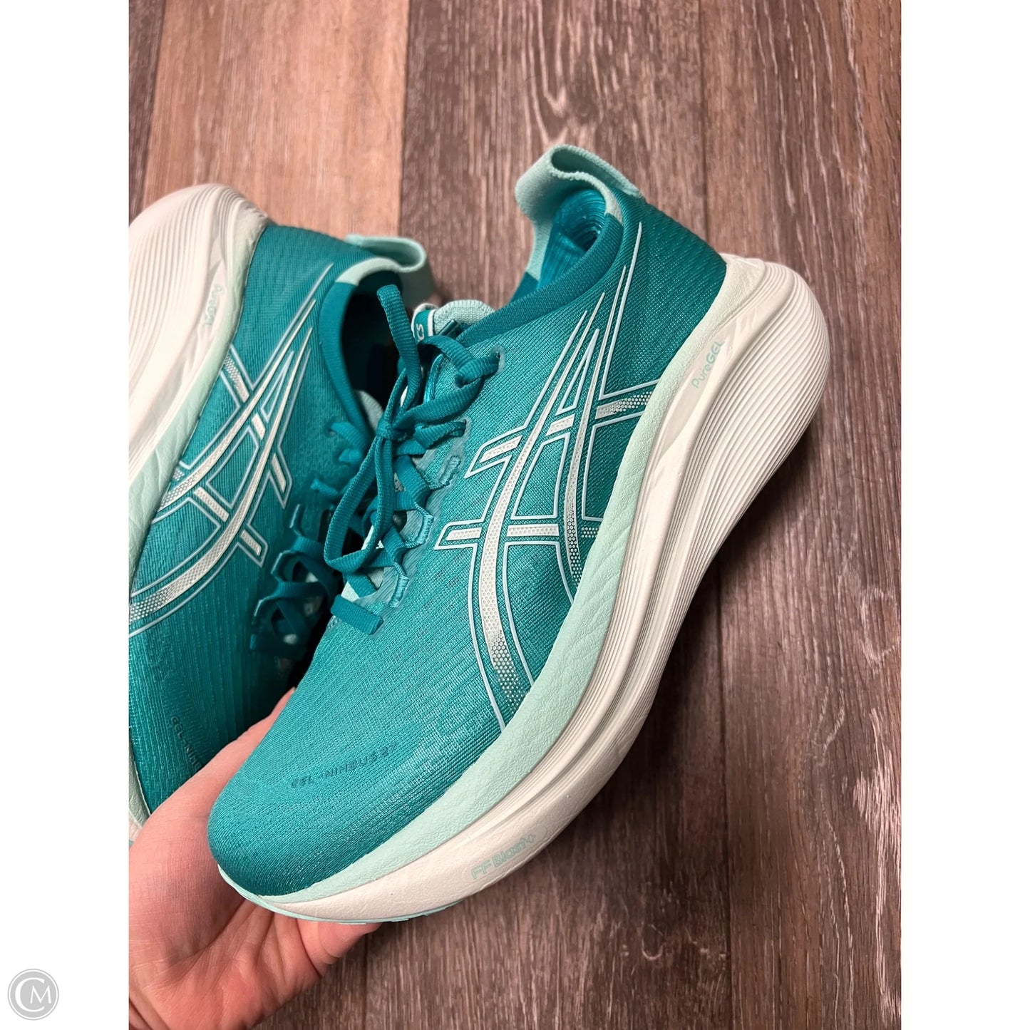 Shoes Athletic By Asics In Blue, Size: 9