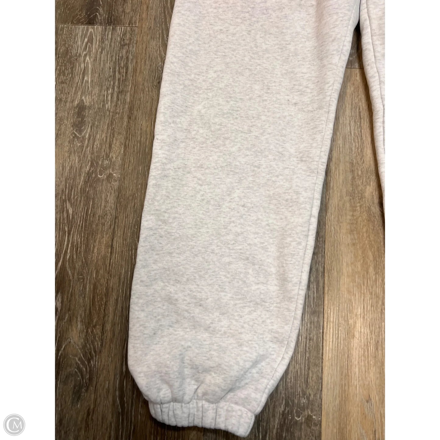 Athletic Pants By Tic Toc In Grey, Size: L