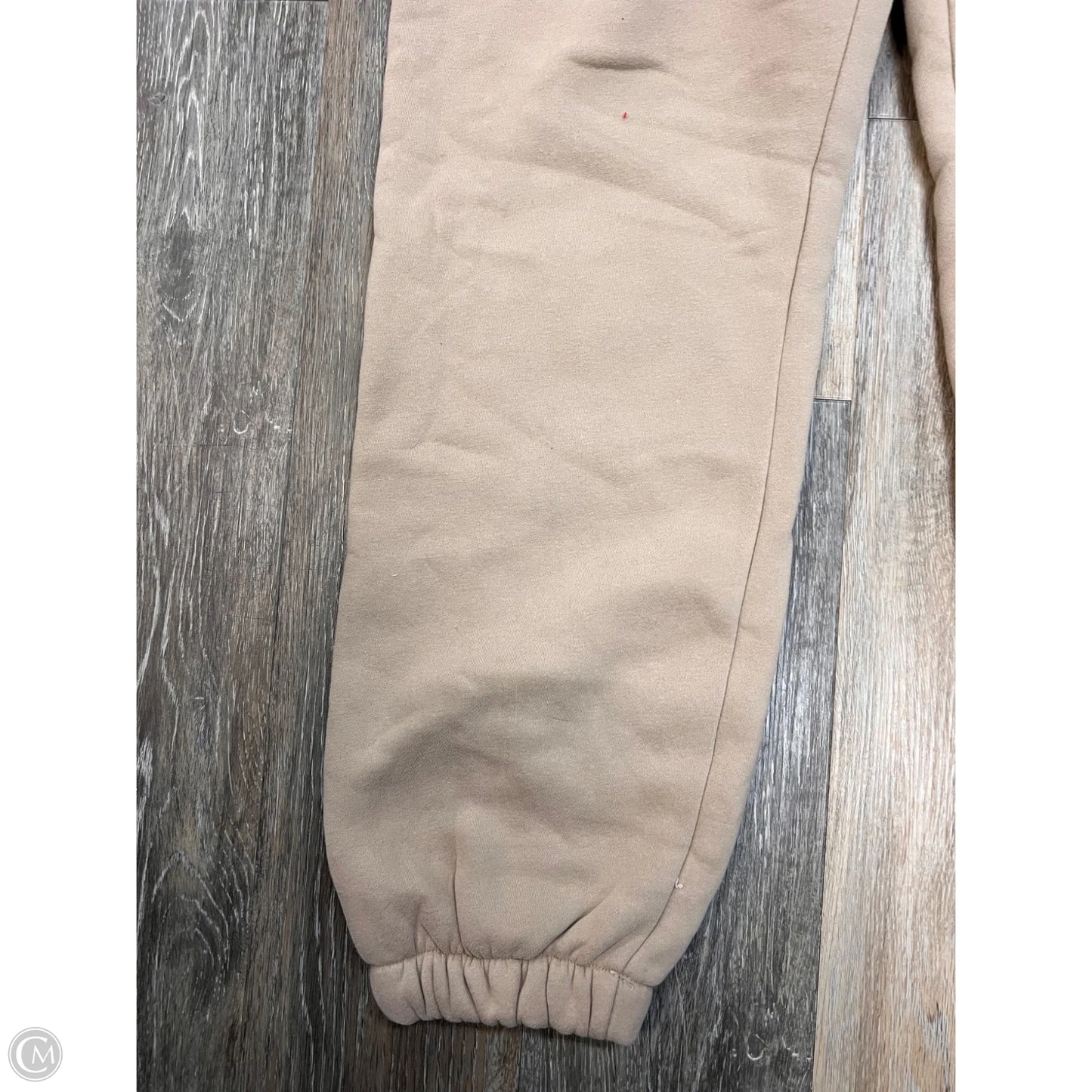 Athletic Pants By Tic Toc In Tan, Size: L