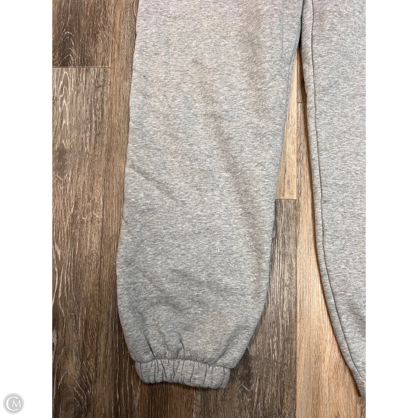Athletic Pants By Tic Toc In Grey, Size: L