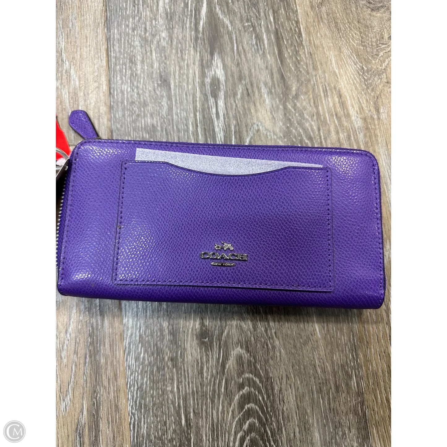 Wallet Designer By Coach, Size: Large