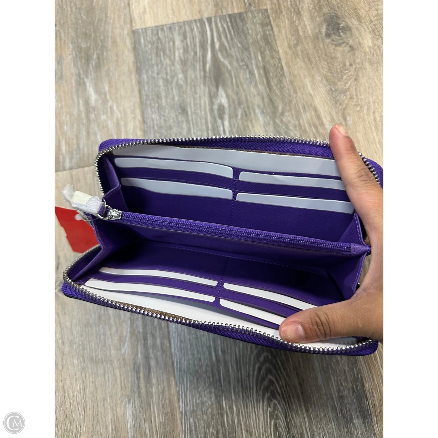 Wallet Designer By Coach, Size: Large