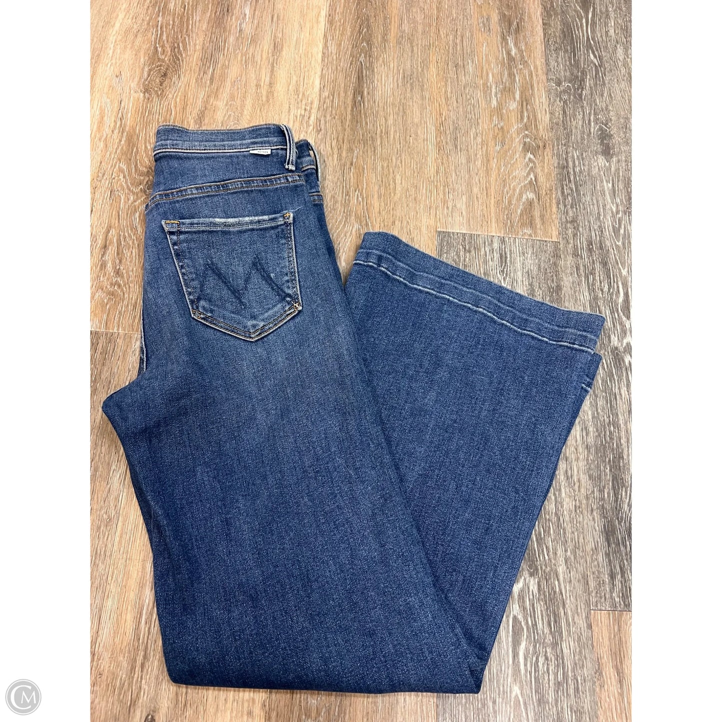 Jeans Wide Leg By Mother In Blue Denim, Size: 6/28