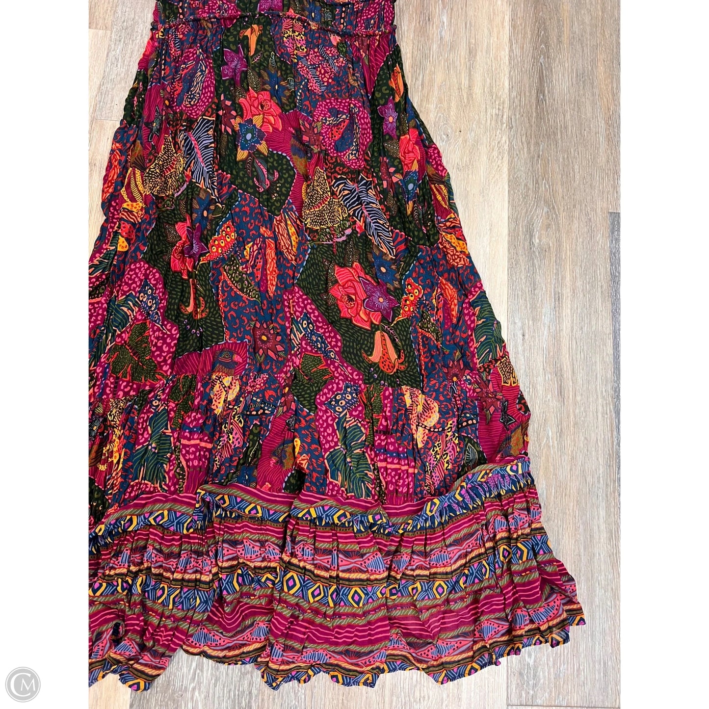 Dress Party Long By Farm Rio In Multi-colored, Size: M