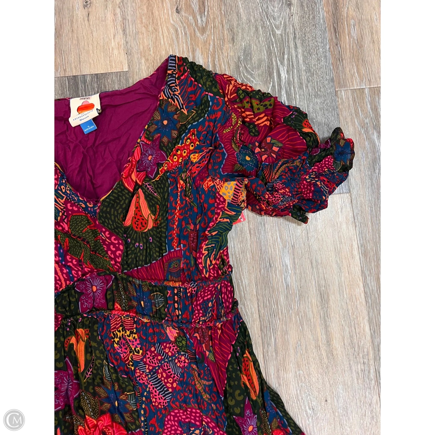 Dress Party Long By Farm Rio In Multi-colored, Size: M