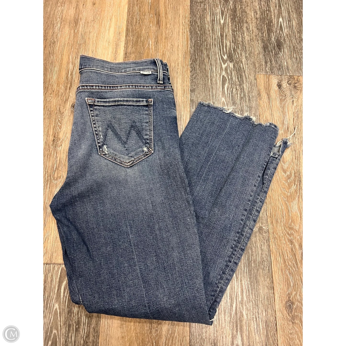 Jeans Straight By Mother In Blue Denim, Size: 8/29