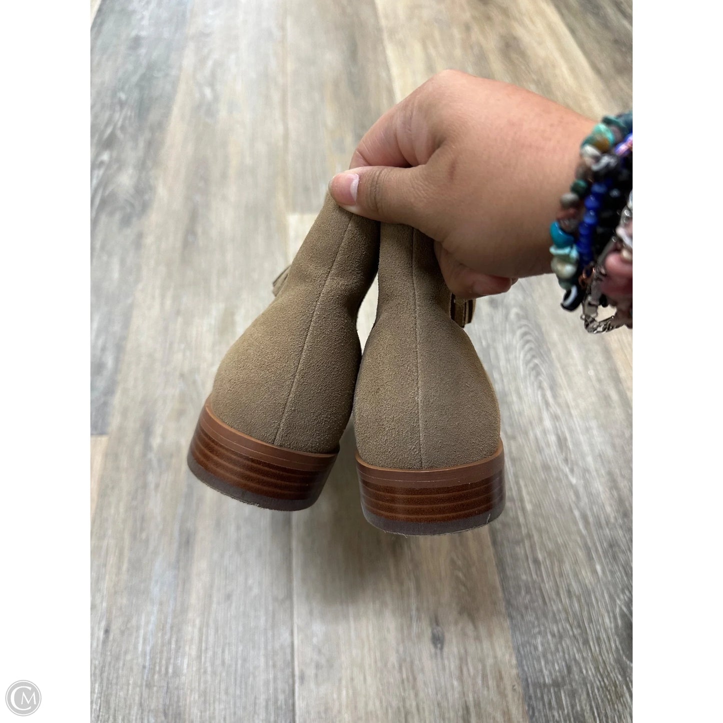 Boots Designer By Kate Spade In Tan, Size: 7.5