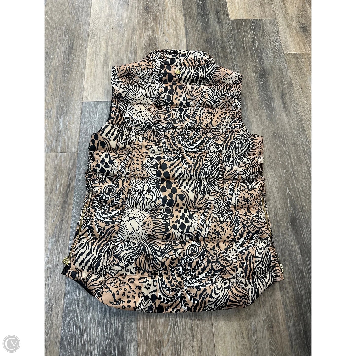 Vest Designer By Lilly Pulitzer In Animal Print, Size: Xs