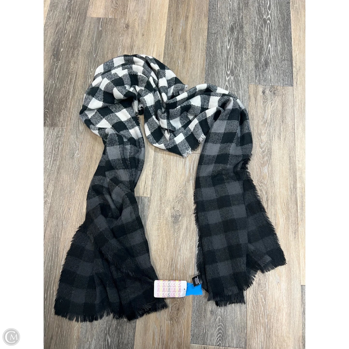 Scarf Winter By Evereve In Plaid Pattern