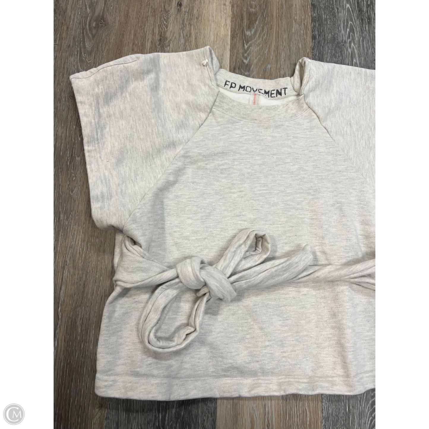 Top Short Sleeve By Free People In Cream, Size: M